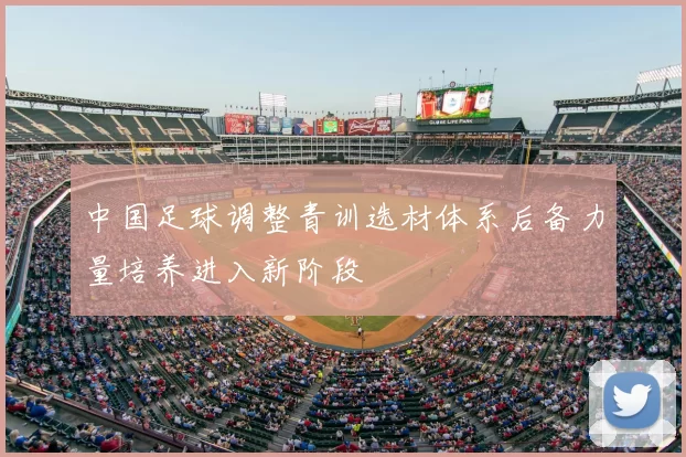 中国足球调整青训选材体系后备力量培养进入新阶段