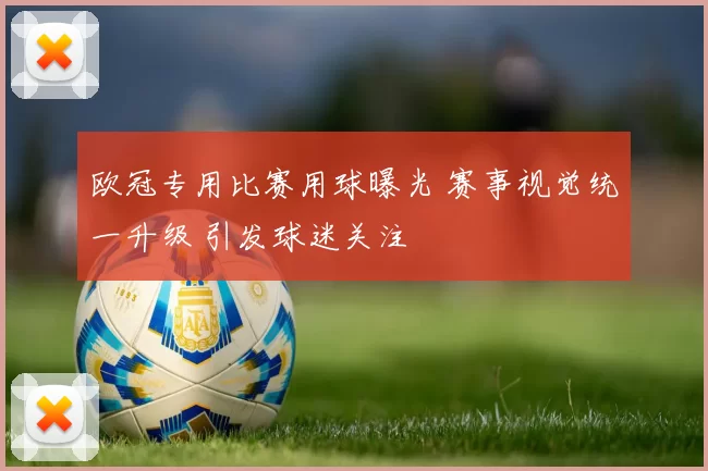 欧冠专用比赛用球曝光 赛事视觉统一升级 引发球迷关注